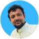 Blue Border Formal LinkedIn Profile Picture
